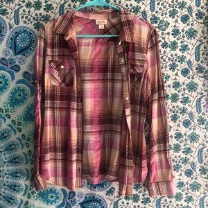 Long sleeve flannel type shirt